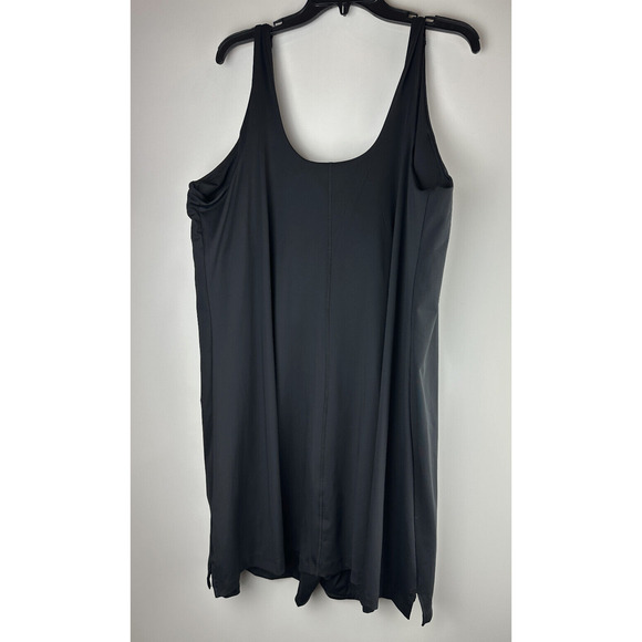 Old Navy PowerSoft Square Neck Athletic Dress Go Dry Black Bodysuit Plus Size 3X - Picture 10 of 13